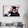 Wallity Pintura Decorativa de Vidrio Templado Multicolor 70 x 110 cm